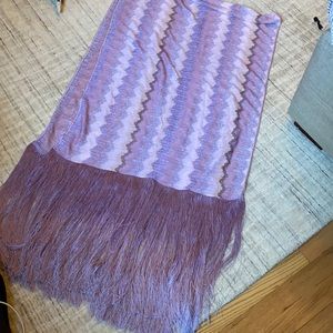 Beautiful purple Missoni Shawl